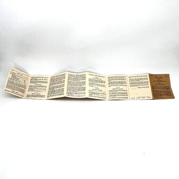 Vintage Canasta New Argentine Rummy Card Game With Official Rules & Box Complete - Picture 7 of 15